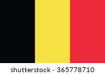 belgium flag | Shutterstock .eps vector #365778710