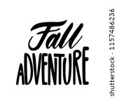 fall adventure. isolated vector ... | Shutterstock .eps vector #1157486236