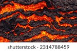 Small photo of Ignite the senses and captivate your audience with this mesmerizing promotional lava image. This photograph encapsulates the raw power and elemental beauty of flowing lava, showingcasing