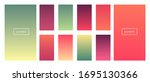 gradients. modern screen vector ... | Shutterstock .eps vector #1695130366