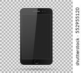 smartphone realistic  mobile... | Shutterstock .eps vector #552955120