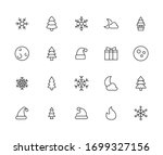 Set Of Winter Related Vector...