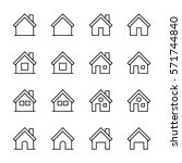 Seven Houses Outline Free Stock Photo - Public Domain Pictures