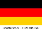 germany flag vector | Shutterstock .eps vector #1221405856