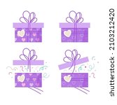 present gift box illustration.... | Shutterstock .eps vector #2103212420