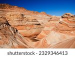 Small photo of Heart of the Wave, North Coyote Buttes; Stretched striations, the Second Wave, North Coyote, Buttes; The Second Wave horizontal, North, Coyote Buttes; The Second Wave vertical, North Coyote Buttes The