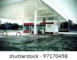 Closed Gas Station