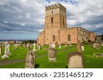Small photo of St Aidan's Church and graveyard in Bamburgh