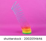 Stretched Rainbow Plastic...