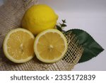 Small photo of Lemon very fresh vitamin C salutary