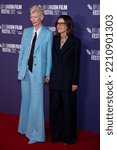 Small photo of London, England, UK-October 6, 2022: Tilda Swinton, Joanna Hogg attend "The Eternal Daughter" UK premiere at the 66th BFI London Film Festival at The Royal Festival Hall. Credit: Loredana Sangiuliano