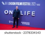 Small photo of London, England, UK - October 12, 2023: Nick Drake attends the "One Life" Headline Gala premiere during the 67th BFI London Film Festival at The Royal Festival Hall