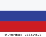 russia flag | Shutterstock .eps vector #386514673