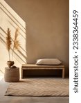 Small photo of The Natural Woven Rug Set exudes rustic elegance and Mediterranean charm. This captivating photograph showcases warm autumnal tones, natural textures, and carefully curated decor.
