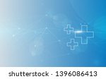 medical  background  global... | Shutterstock .eps vector #1396086413