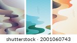abstract art background with... | Shutterstock .eps vector #2001060743