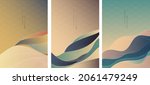 japanese background with line... | Shutterstock .eps vector #2061479249