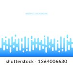 abstract blue color stripe... | Shutterstock .eps vector #1364006630