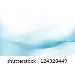 abstract blue wavy background | Shutterstock . vector #124328449