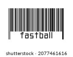 Barcode On White Background...