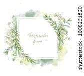 botanical illustrations. floral ... | Shutterstock . vector #1008231520