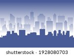 stacked city building cityscape ... | Shutterstock .eps vector #1928080703