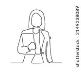 business woman holding folder... | Shutterstock .eps vector #2149238089