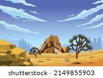 day in western american yucca... | Shutterstock .eps vector #2149855903