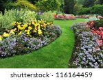 Colourful Flowerbeds And...