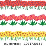 collection of pretty cartoon... | Shutterstock .eps vector #1031730856