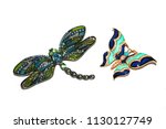 Vintage Antique Butterfly...