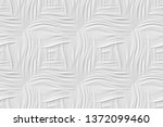 white 3d seamless pattern ... | Shutterstock . vector #1372099460
