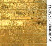 Golden Brick Wall  Gold...