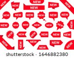 new labels set  stickers  sale... | Shutterstock .eps vector #1646882380