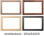 set of photo frame isolated on... | Shutterstock . vector #201651623