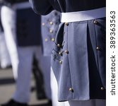 Cadet In Military Dress Uniform