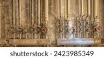 Small photo of Step into the world of timeless charm with this enchanting collection of Shutterstock images, showcasing a brown wooden framed glass display that seamlessly marries rustic aesthetics with modern sophi
