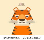 cartoon tiger image design ... | Shutterstock .eps vector #2011535060