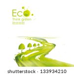 illustration environmentally... | Shutterstock . vector #133934210