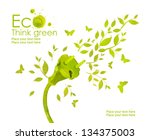 energy plug.illustration... | Shutterstock . vector #134375003