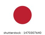 Japanese national flag of japan