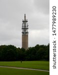 Small photo of A view of the Heaton Park BT Tower, Heaton Park, Manchester, England, Europe on Tuesday, 13th, August, 2019