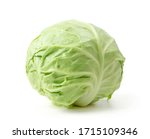Fresh Cabbage Isolated On White ...