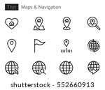 Maps And Navigation Interface...