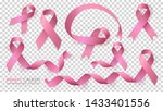 breast cancer awareness month.... | Shutterstock .eps vector #1433401556