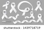 lung cancer awareness month.... | Shutterstock .eps vector #1439718719