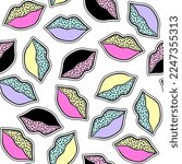 bright seamless pattern with...