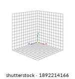 cube perspective grid three... | Shutterstock .eps vector #1892214166