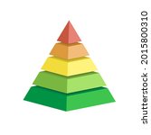 pyramid scheme 5 five steps.... | Shutterstock .eps vector #2015800310