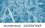 detailed vector map of salzburg ... | Shutterstock .eps vector #1623367669